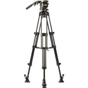 Libec HS 150M Tripod System with H15 Head Mid Level Spreader Rubber Feet Case 01