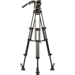 Libec HS 350M Tripod System with H35 Head Mid Level Spreader Rubber Feet Case 01