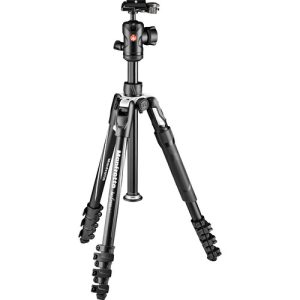 Manfrotto Befree 2N1 Aluminum Tripod with 494 Ball Head Lever Lock 01 1