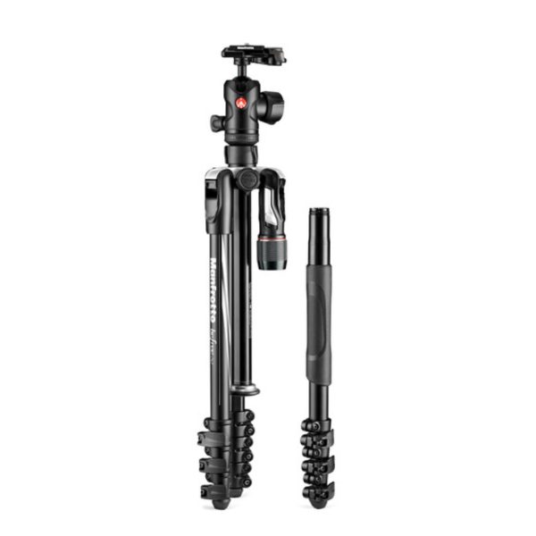 Manfrotto Befree 2N1 Aluminum Tripod with 494 Ball Head Lever Lock 01