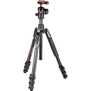 Manfrotto Befree Advanced Travel Aluminum Tripod with 494 Ball Head Lever Locks Sony Alpha Edition 01 1