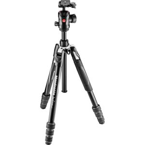 Manfrotto Befree GT Travel Aluminum Tripod with 496 Ball Head Black 01 1