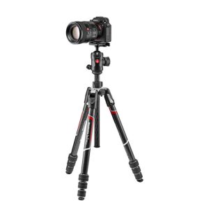 Manfrotto Befree GT Travel Aluminum Tripod with 496 Ball Head Black 01