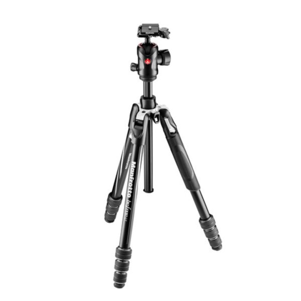 Manfrotto Befree GT Travel Aluminum Tripod with 496 Ball Head Black 02
