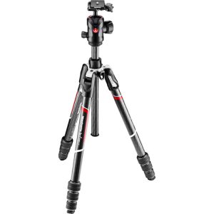Manfrotto Befree GT Travel Carbon Fiber Tripod with 496 Ball Head Black 01 1