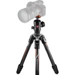 Manfrotto Befree GT Travel Carbon Fiber Tripod with 496 Ball Head for Sony a Series Cameras Black 01 1