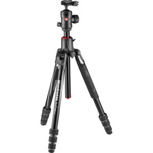 Manfrotto Befree GT XPRO Aluminum Travel Tripod with 496 Center Ball Head 01 1