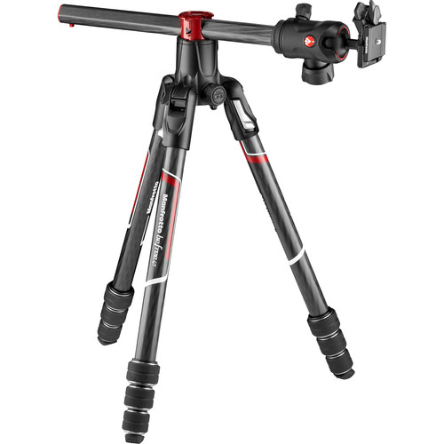 Manfrotto Befree GT XPRO Carbon Fiber Travel Tripod with 496 Center Ball Head 02 1