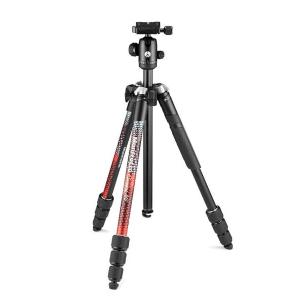 Manfrotto Element MII Aluminum Tripod with Ball Head Red 01
