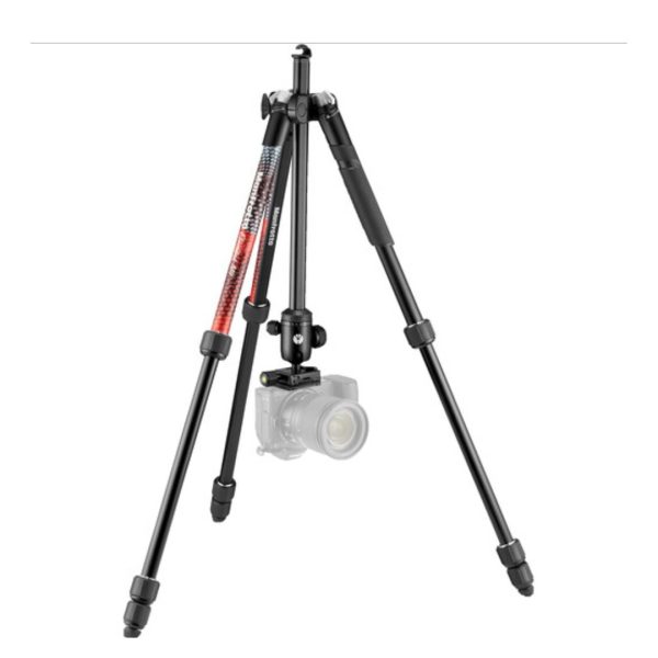 Manfrotto Element MII Aluminum Tripod with Ball Head Red 02