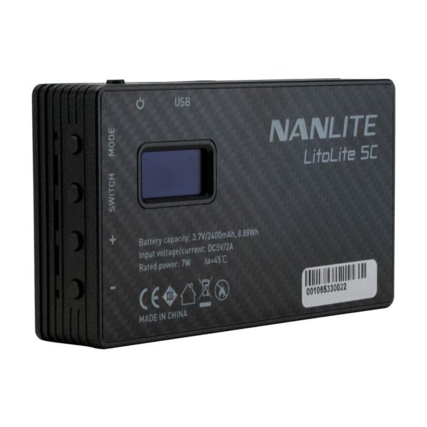 Nanlite LitoLite 5C RGBWW Mini LED Panel 03