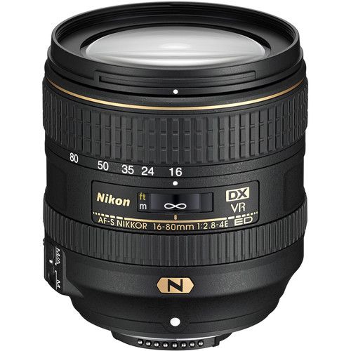 Nikon AF S DX NIKKOR 16 80mm f2.8 4E ED VR Lens 01