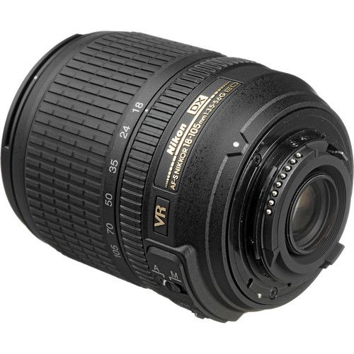 Nikon AF S DX NIKKOR 18 105mm f3.5 5.6G ED VR Lens 02
