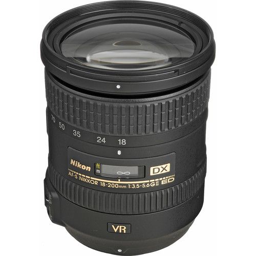 Nikon AF S DX NIKKOR 18 200mm f3.5 5.6G ED VR II Lens 01