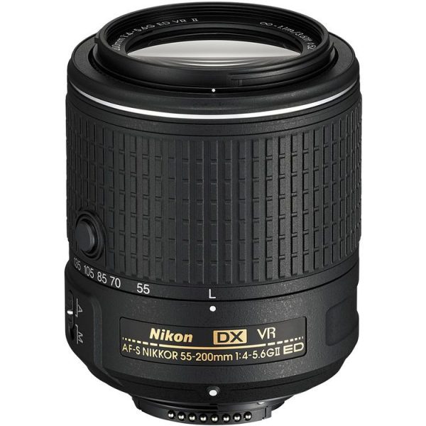 Nikon AF S DX NIKKOR 55 200mm f4 5.6G ED VR II Lens 01