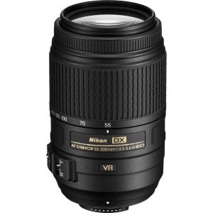 Nikon AF S DX NIKKOR 55 300mm f4.5 5.6G ED VR Lens 01