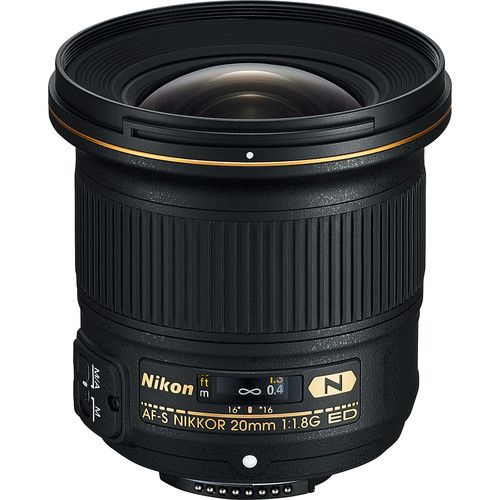 Nikon AF S NIKKOR 20mm f1.8G ED Lens 01