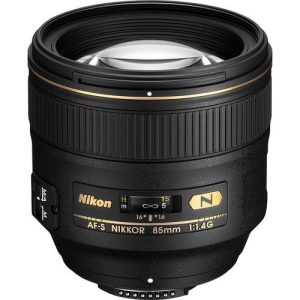 Nikon AF S NIKKOR 85mm f1.4G Lens 01