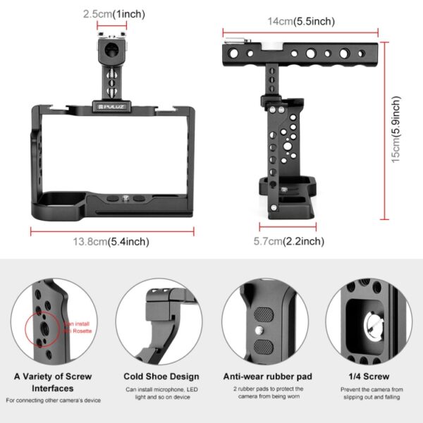 PULUZ Video Camera Cage A7C 03