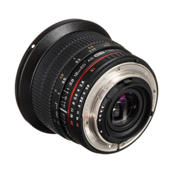 Samyang 12mm f2.8 ED AS NCS Fisheye Lens for Nikon F Mount with AE Chip 02