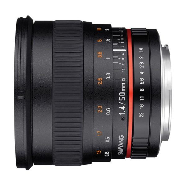 Samyang 50mm f1.4 AS UMC Lens for Canon EF 02