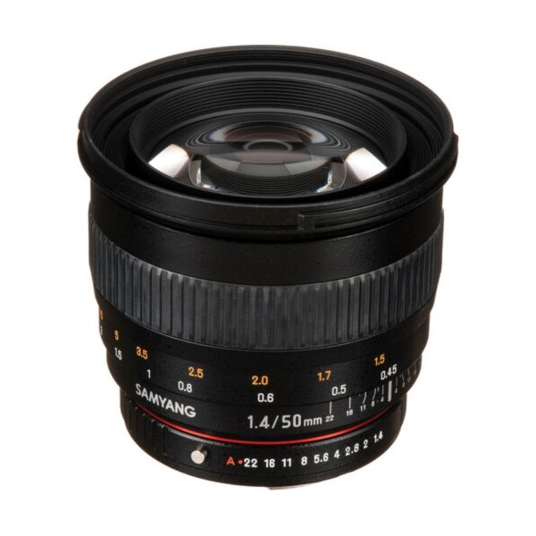 Samyang 50mm f1.4 AS UMC Lens for Pentax K 01