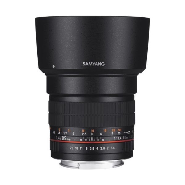 Samyang 85mm f1.4 Aspherical Lens for Nikon With Focus Confirm Chip 02