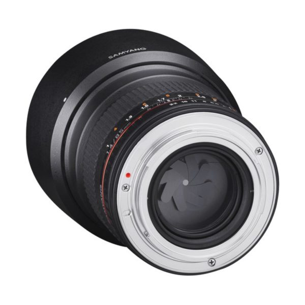 Samyang 85mm f1.4 Aspherical Lens for Nikon With Focus Confirm Chip 03