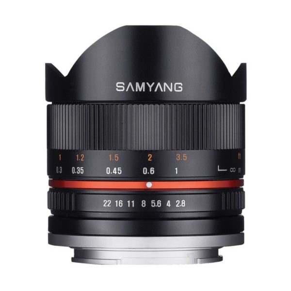 Samyang 8mm f2.8 Fisheye II Lens for Fujifilm X Mount 01
