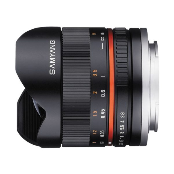 Samyang 8mm f2.8 Fisheye II Lens for Fujifilm X Mount 03