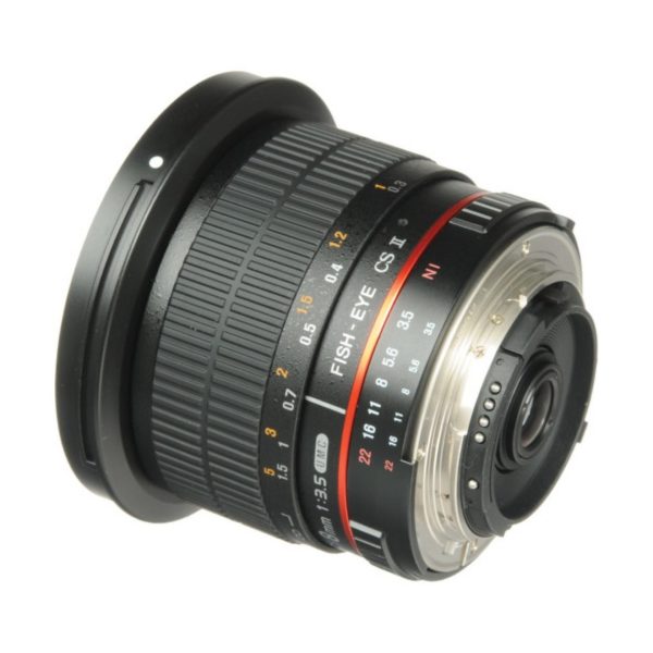 Samyang 8mm f3.5 HD Fisheye Lens with AE Chip and Removable Hood for Nikon 02