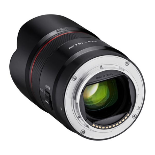 Samyang AF 75mm f1.8 FE Lens for Sony E 03