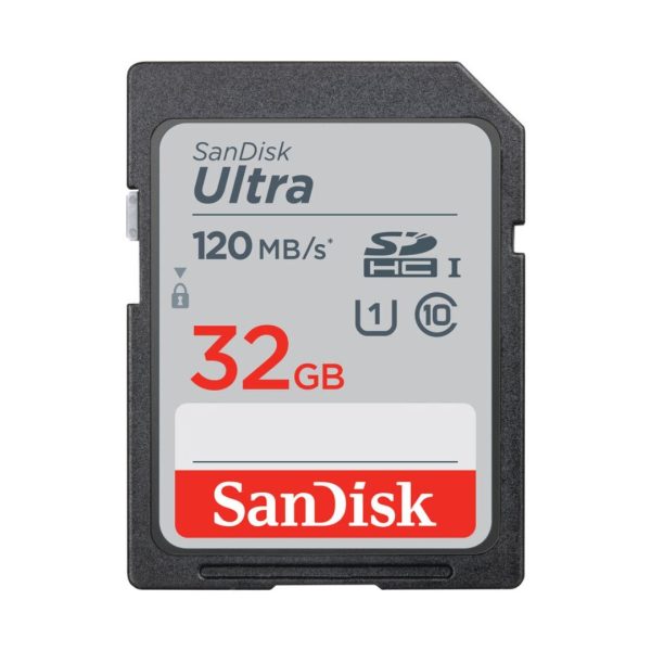SanDisk 32GB Ultra UHS I SDHC Memory Card 01