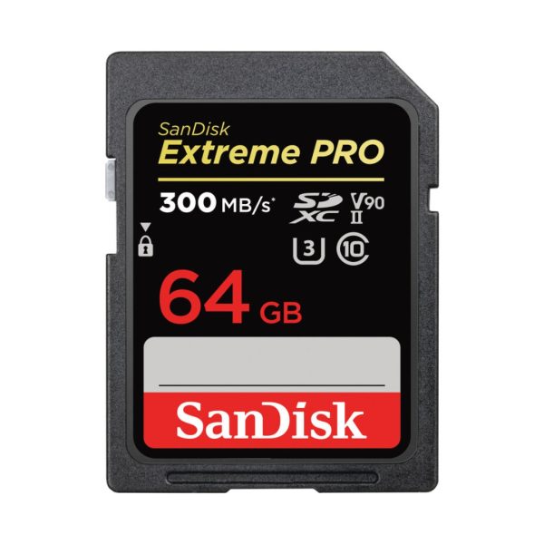 SanDisk 64GB Extreme PRO UHS II SDXC Memory Card 01