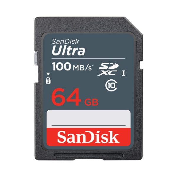 SanDisk 64GB Ultra SDXC UHS I Memory Card 01