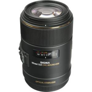 Sigma 105mm f2.8 EX DG OS HSM Macro Lens for Canon EF 01