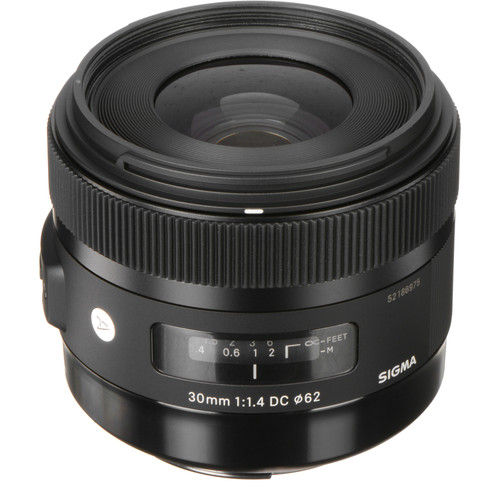 Sigma 30mm f1.4 DC HSM Art Lens for Canon EF 01