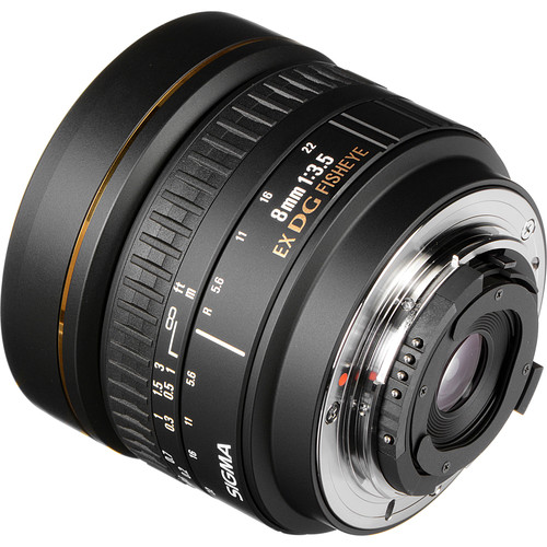Sigma 8mm f3.5 EX DG Circular Fisheye Lens for Nikon F 0