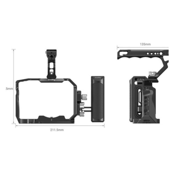 SmallRig Professional Camera Cage Kit for Sony a7 IV a7S III 02