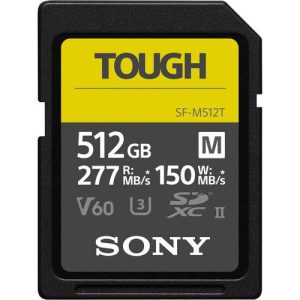 Sony 512GB SF M Tough Series UHS II SDXC Memory Card