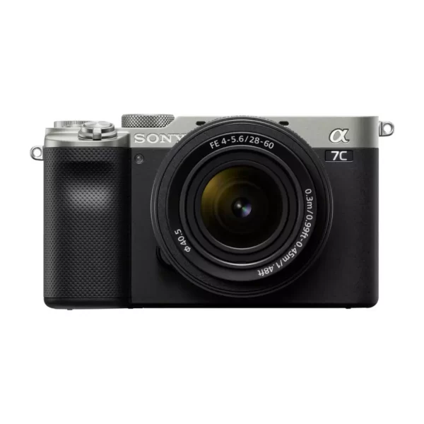 Sony Alpha a7C Mirrorless Digital Camera with 28 60mm Lens Silver 06