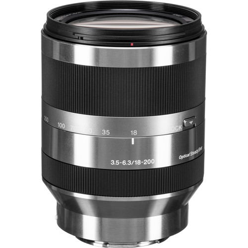 Sony E 18 200mm f3.5 6.3 OSS Lens 01