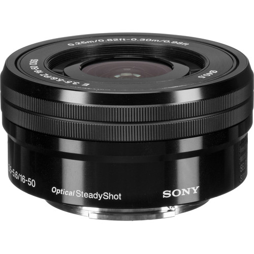 Sony E PZ 16 50mm f3.5 5.6 OSS Lens Black