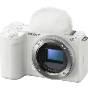 Sony ZV E10 II Mirrorless Camera with 16 50mm Lens White 02