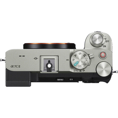 Sony a7C II Mirrorless Camera Silver 03