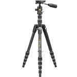 Vanguard VEO 3T 235CBP Carbon Fiber 4 in 1 Travel Tripod with VEO 2 BP 50T BallPan Head and Bluetooth Remote 01