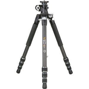 Vanguard VEO3T264CT 4 Section Carbon Fiber Travel Tripod with Lateral Center Column 01