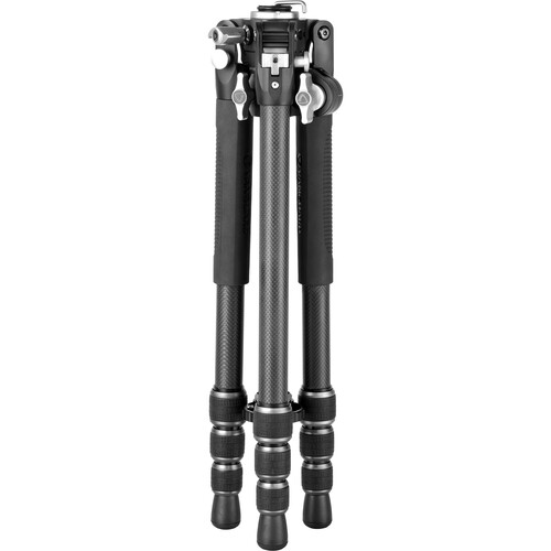 Vanguard VEO3T264CT 4 Section Carbon Fiber Travel Tripod with Lateral Center Column 03