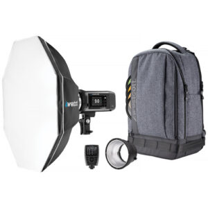 Westcott FJ400 II 400Ws Touchscreen Strobe with FJ X3 M Universal Trigger 1 Light Backpack Kit 1