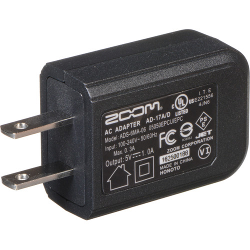 Zoom AD 17 AC Adapter for Select Zoom Devices 01